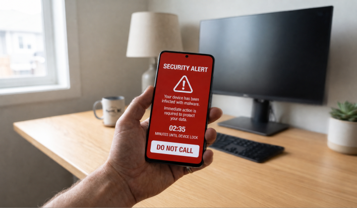 How to Spot a Mobile Scareware Scam Before It Tricks You